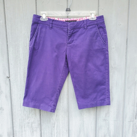 Volcom Pants - Volcom Purple Bermuda / Board / Skater Shorts